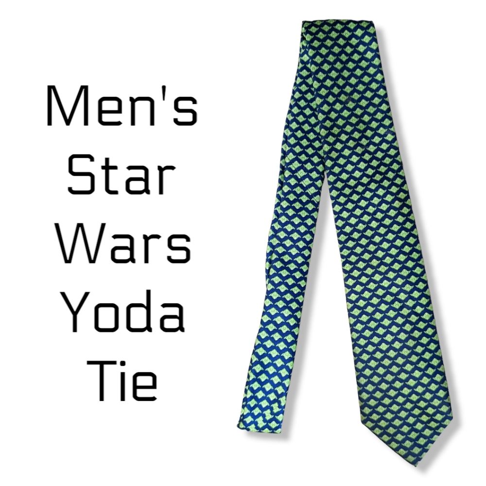 Star Wars Repeat Yoda NeckTie